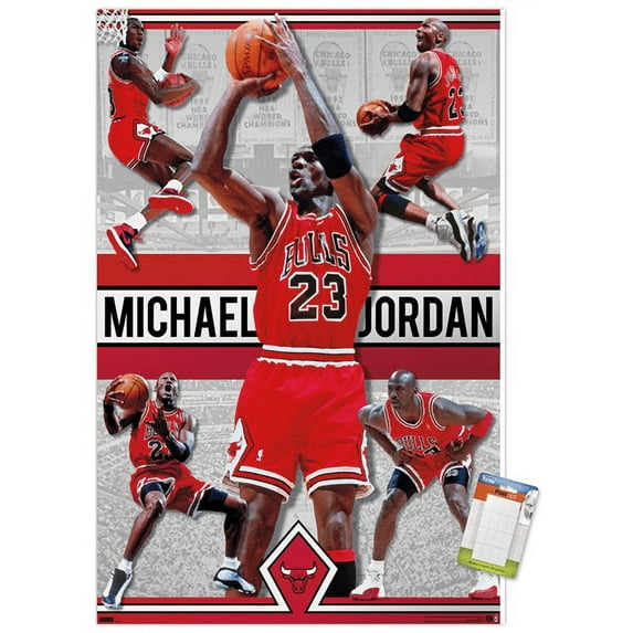 Michael Jordan - Collage Wall Poster, 22.375" x 34"
