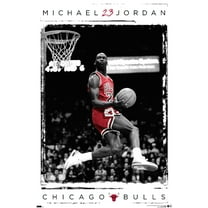 Michael Jordan - Dunk Wall Poster, 22.375" x 34"