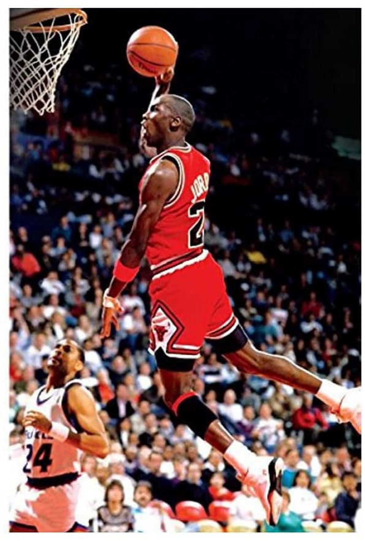 Michael Jordan Famous Foul Line Dunk Sports Poster Peru