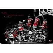 新品未使用·デッドストック!86年製·マイケル・ジョーダンポスター Michael Jordan 1985-86 Sports Illustrated poster Rookie No