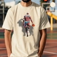 thumbnail image 1 of Michael Jordan Goat T-Shirt, MJ Goat Tee, Basketball Shirt, 1 of 2