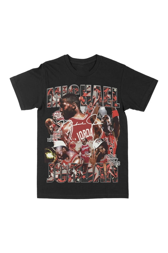 Michael Jordan "Greatest Ever" Graphic Tee Unisex T-shirt, Sport Basketball Fan Gift,Black Color,Size M