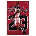 thumbnail image 1 of Michael Jordan - Jersey Wall Poster, 14.725" x 22.375", Framed, 1 of 3