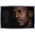 thumbnail image 1 of Michael Jordan - Obstacles Wall Poster, 22.375" x 34" Framed, 1 of 5