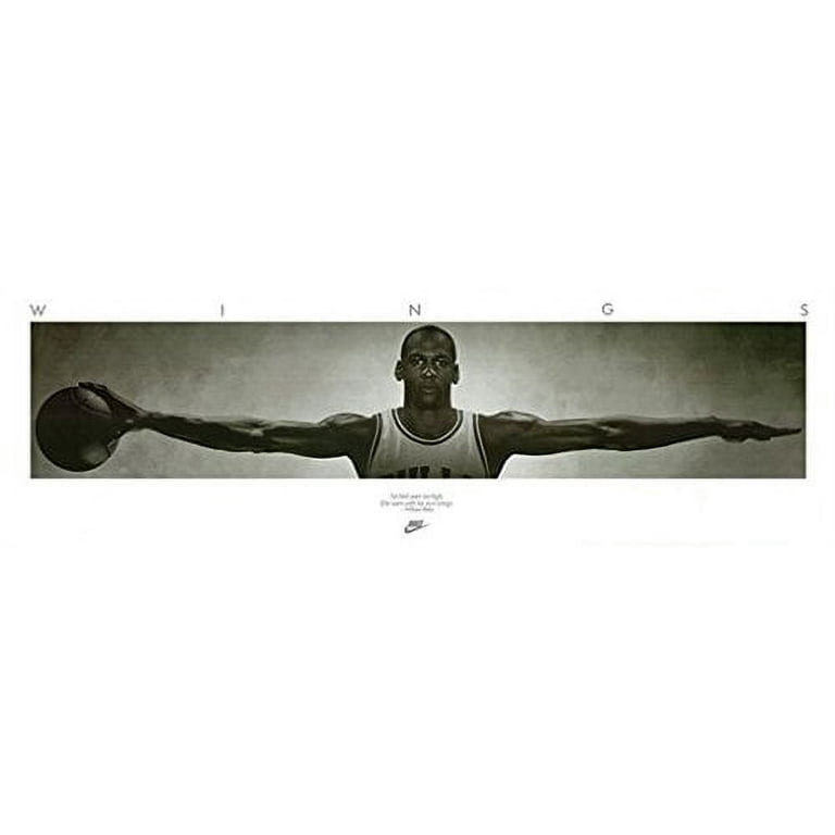 Michael Jordan Poster Famous Wings Print - 6ft x 2ft New 72in x 24in 