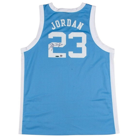 Michael Jordan Signed Nike North Carolina Tar Heels Jersey UDA Upper Deck COA