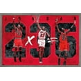thumbnail image 1 of Michael Jordan - Six Wall Poster, 14.725" x 22.375", Framed, 1 of 3