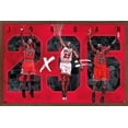 thumbnail image 1 of Michael Jordan - Six Wall Poster, 22.375" x 34", Framed, 1 of 3