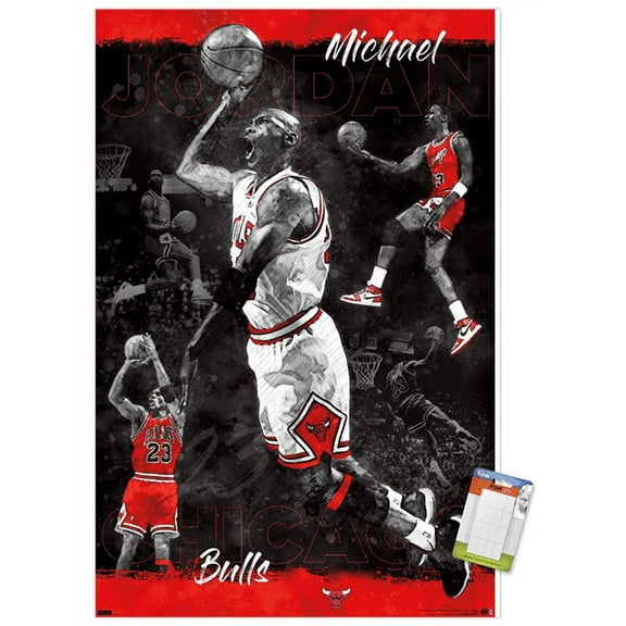 Michael Jordan - Sketch Wall Poster, 22.375" x 34"