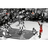 Michael Jordan - The Shot Horizontal Wall Poster, 22.375" x 34"