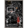 thumbnail image 1 of Michael Jordan - The Shot Wall Poster, 14.725" x 22.375" Framed, 1 of 5