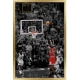 thumbnail image 1 of Michael Jordan - The Shot Wall Poster, 14.725" x 22.375" Framed, 1 of 5
