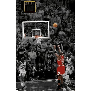 Michael Jordan Famous Foul Line Dunk Sports Poster Print 24 x 36 inches. 