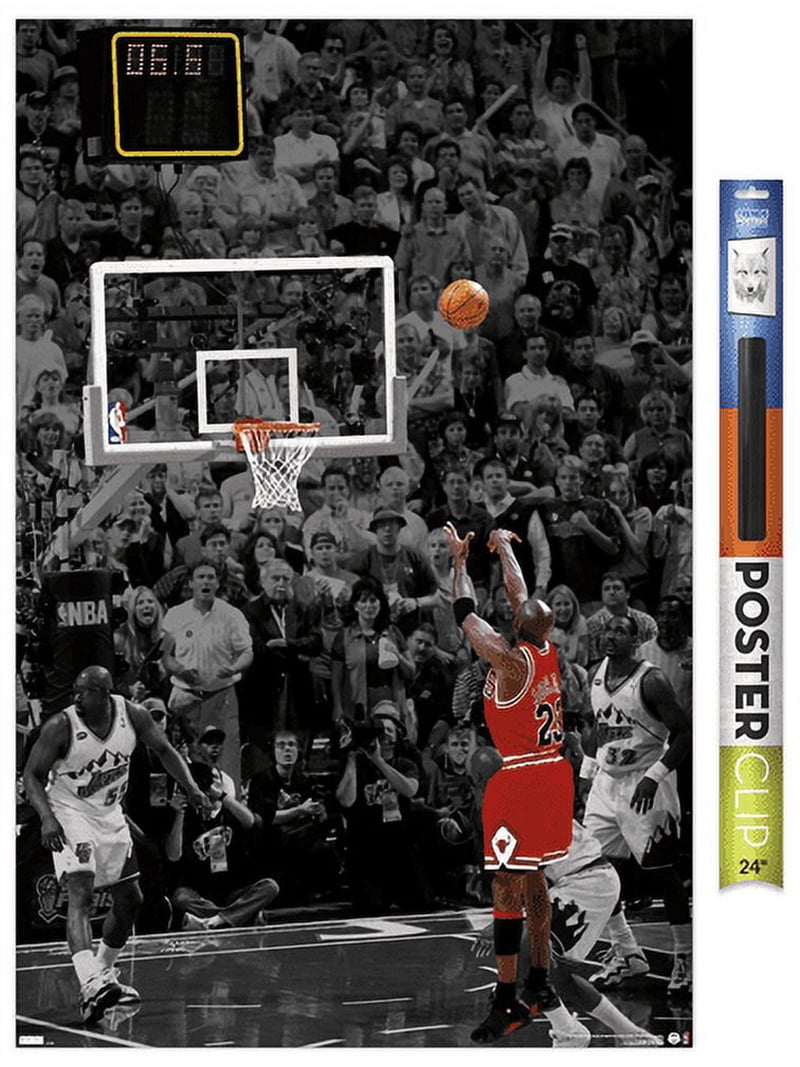 Michael Jordan - The Shot Wall Poster, 22.375