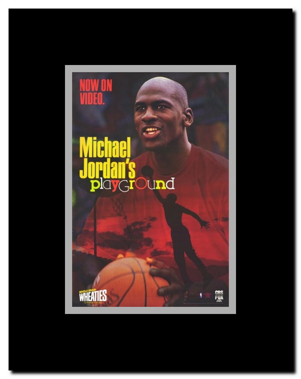 Michael Jordan's Playground Framed Movie Poster