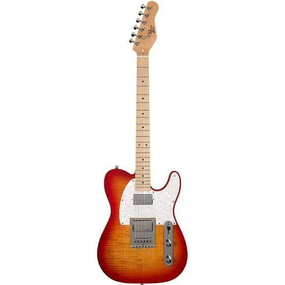 Michael Kelly 53DB Electric Guitar (Cherry Sunburst, Maple Fingerboard)
