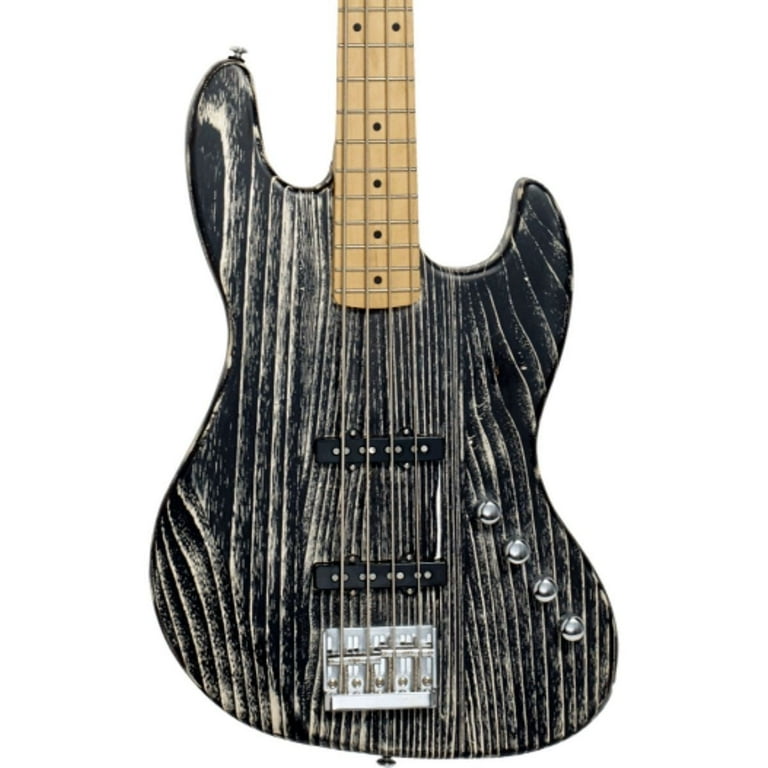 【10922】 Michael Kelly Act Ele Bass Michael Kelly Element 4OP 4-String Electric Bass Guitar (Trans