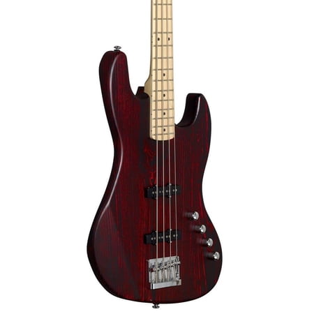 Michael Kelly Element 4OP Bass Guitar (Trans Red)