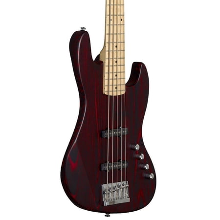 Michael Kelly Element 5OP 5-String Bass Guitar (Trans Red)