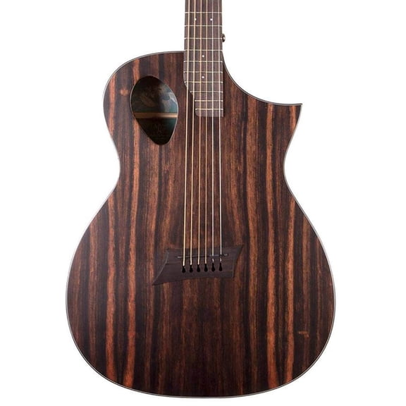 Michael Kelly Forte Exotic Java Ebony Acoustic Electric Guitar