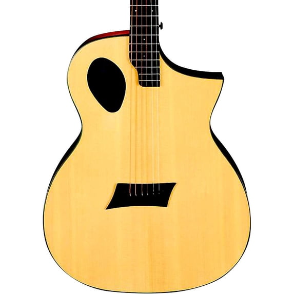 Michael Kelly Forte Port Offset Soundhole Cutaway Acoustic-Electric Guitar Natural