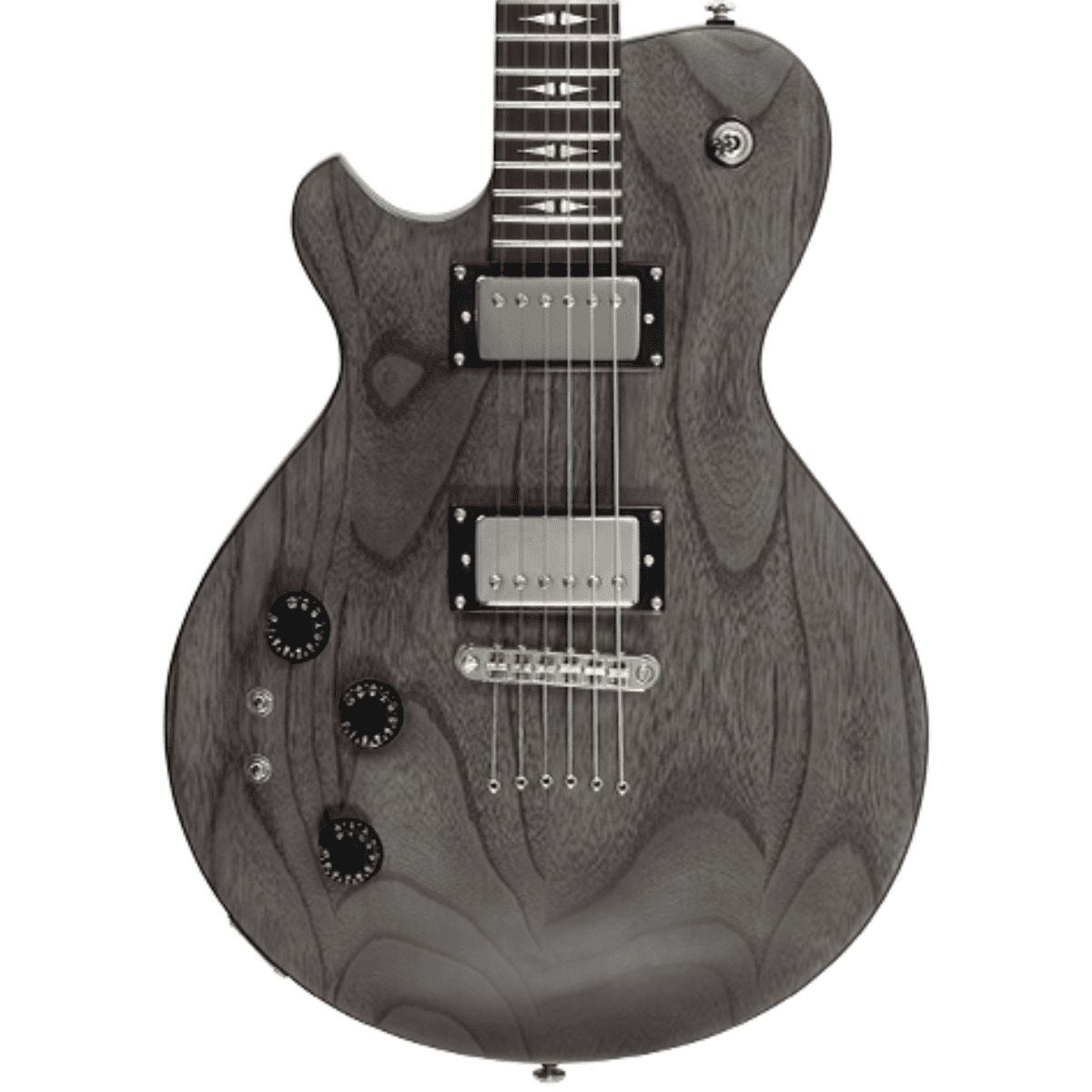 Patriot Decree SB OP Left Handed Electric Guitar Faded Black