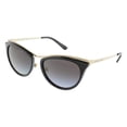 thumbnail image 1 of Michael Kors 0MK1065 10148G54 Azur Cat Eye Full Rim Light Gold/Black Sunglasses for Womens, 1 of 5