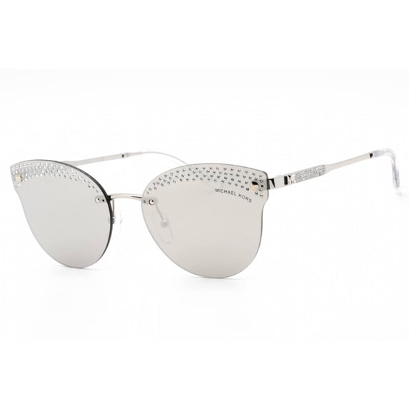Michael Kors 0MK1130B 10156G Women's Silver Rimless Sunglasses