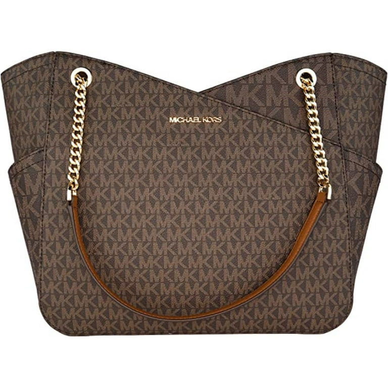 https://i5.walmartimages.com/seo/Michael-Kors-35F1GTVT3B-Jet-Set-Travel-Large-Chain-Shoulder-Tote-Bag-MK-Signature-Brown-Approximate-Measurements-15-5-W-x-11-H-x5-5-D_16480317-57f6-4a8a-b4d1-b68b07279a58.54a4053162f923750e7d07eb486aa2f6.jpeg?odnHeight=768&odnWidth=768&odnBg=FFFFFF