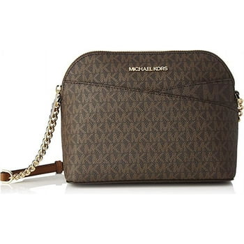 Michael Kors 35F1Gtvc6T Jet Set Travel Dome Crossbody Bag Leather Powder Blush Female