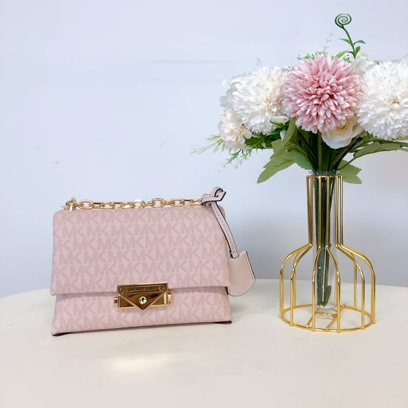 Michael Kors 35F2G0EC5B Cece Small Logo Shoulder Bag IN Powder Blush