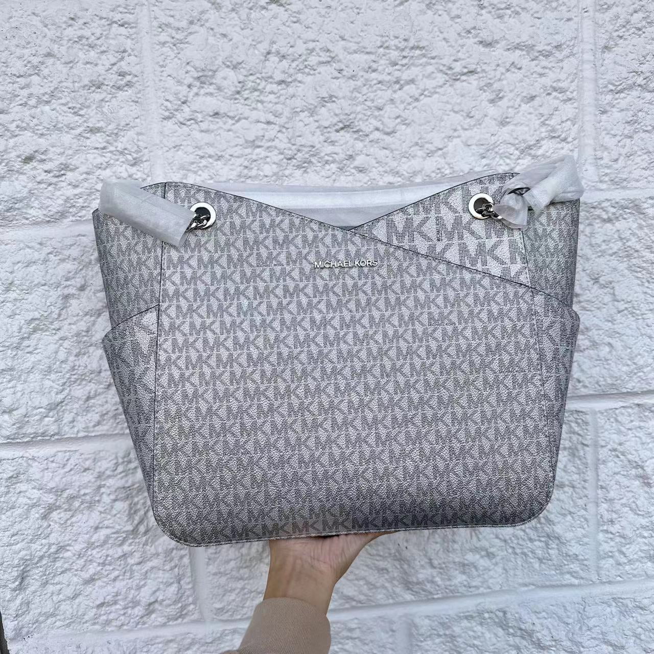 Michael kors jet set travel silver deals