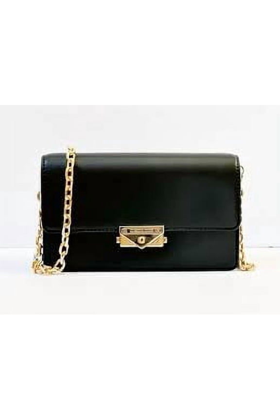 35R3G0EC60 Cece Medium Flap Crossbody Bag IN BLACK