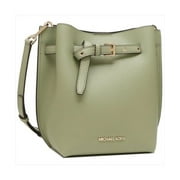 MICHAEL KORS 35S1Gu5M1T Emilia Small Bucket Bag Messenger In Light Sage