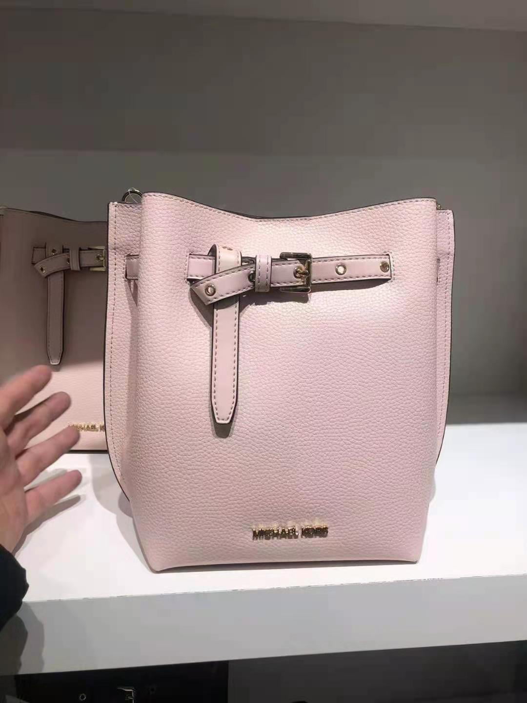 Michael Kors 35S1Gu5M1T Emilia Small Bucket Bag Messenger In  