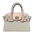 thumbnail image 1 of Michael Kors 35S2Gnms5B Carmen Medium Logo And Faux Leather Belted Satchel Power Blush Multi, 1 of 7