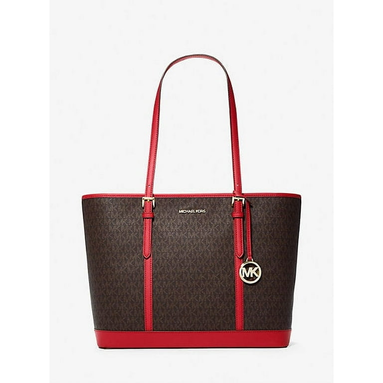 Michael Kors 35T0Gtvt3V Jet Set Travel Large Signature Pvc