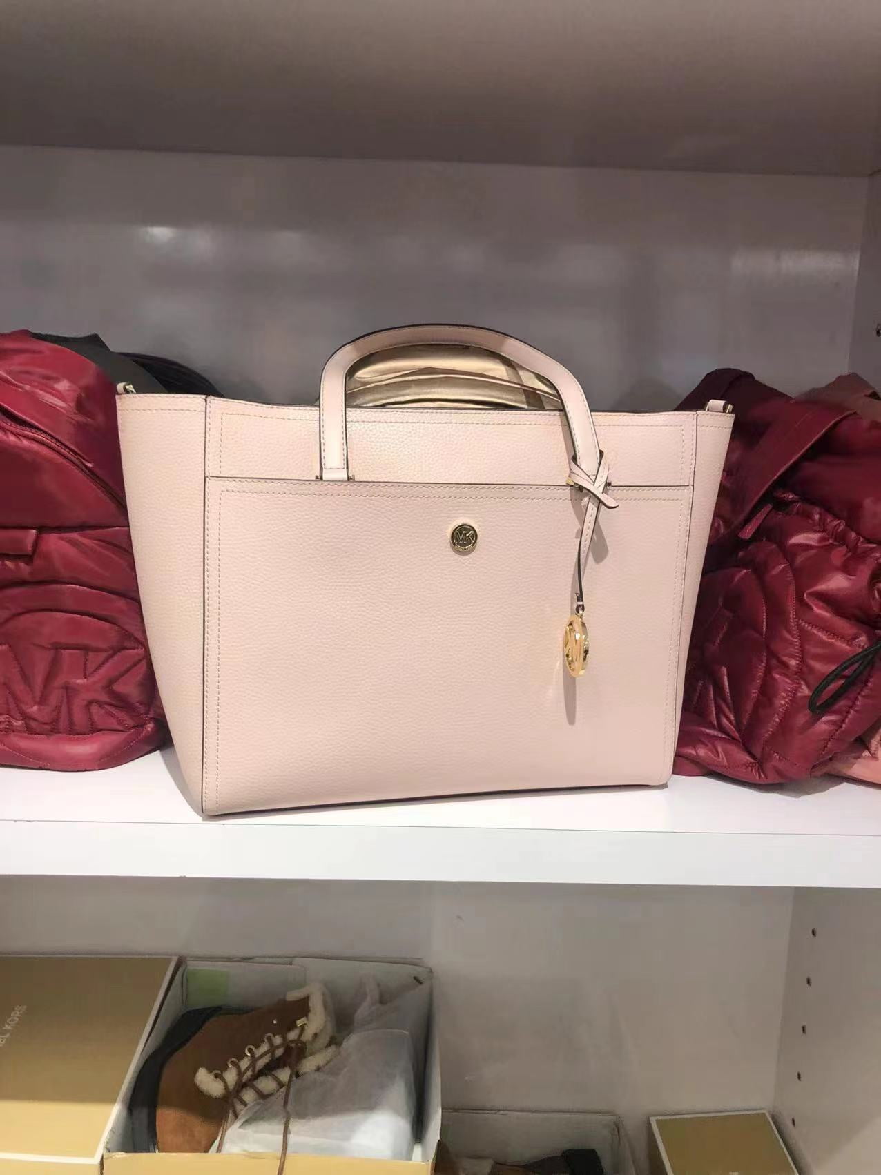 Michael Kors, Bags, Michael Kors Maisie Large Pebbled Leather 3in Tote  Bag