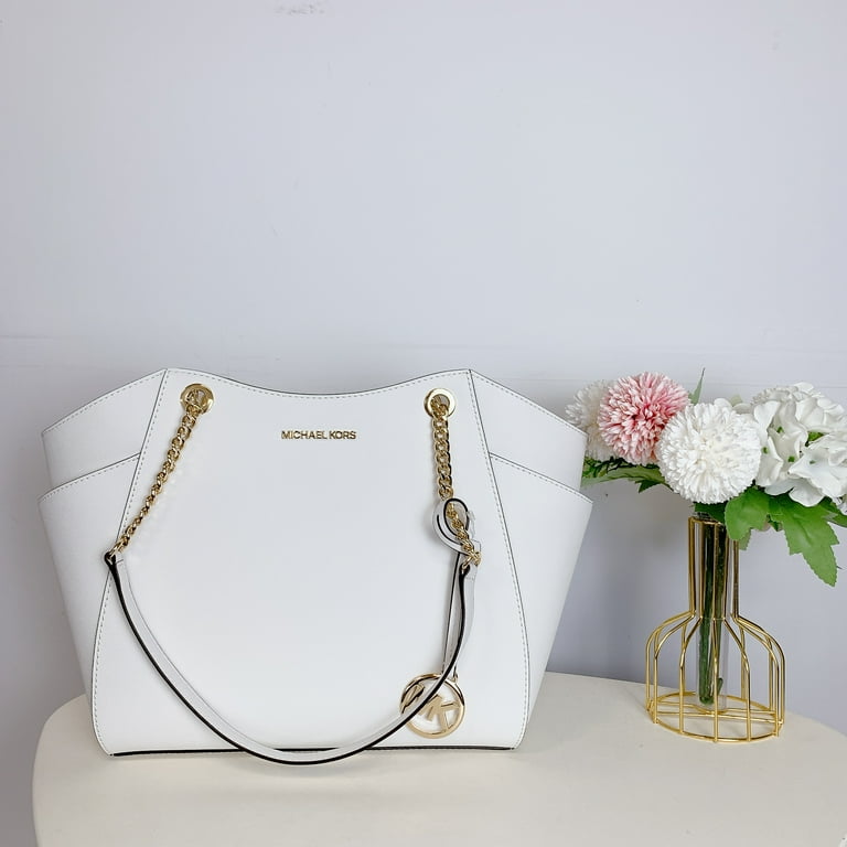 Michael kors jet set travel optic white sale