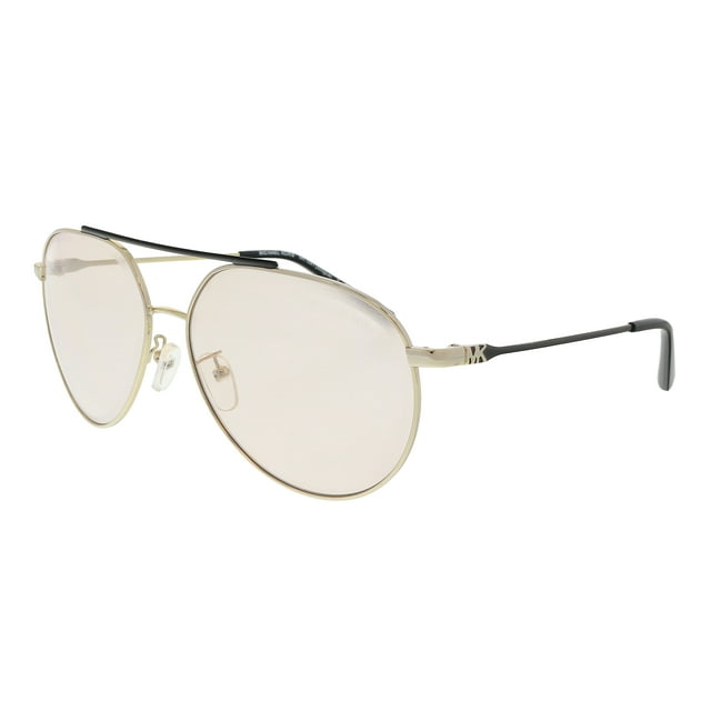 Michael Kors ANTIGUA MK1041 Sunglasses 101473-60 - Men's, Shiny Pale Gold Frame, MK1041-101473-60