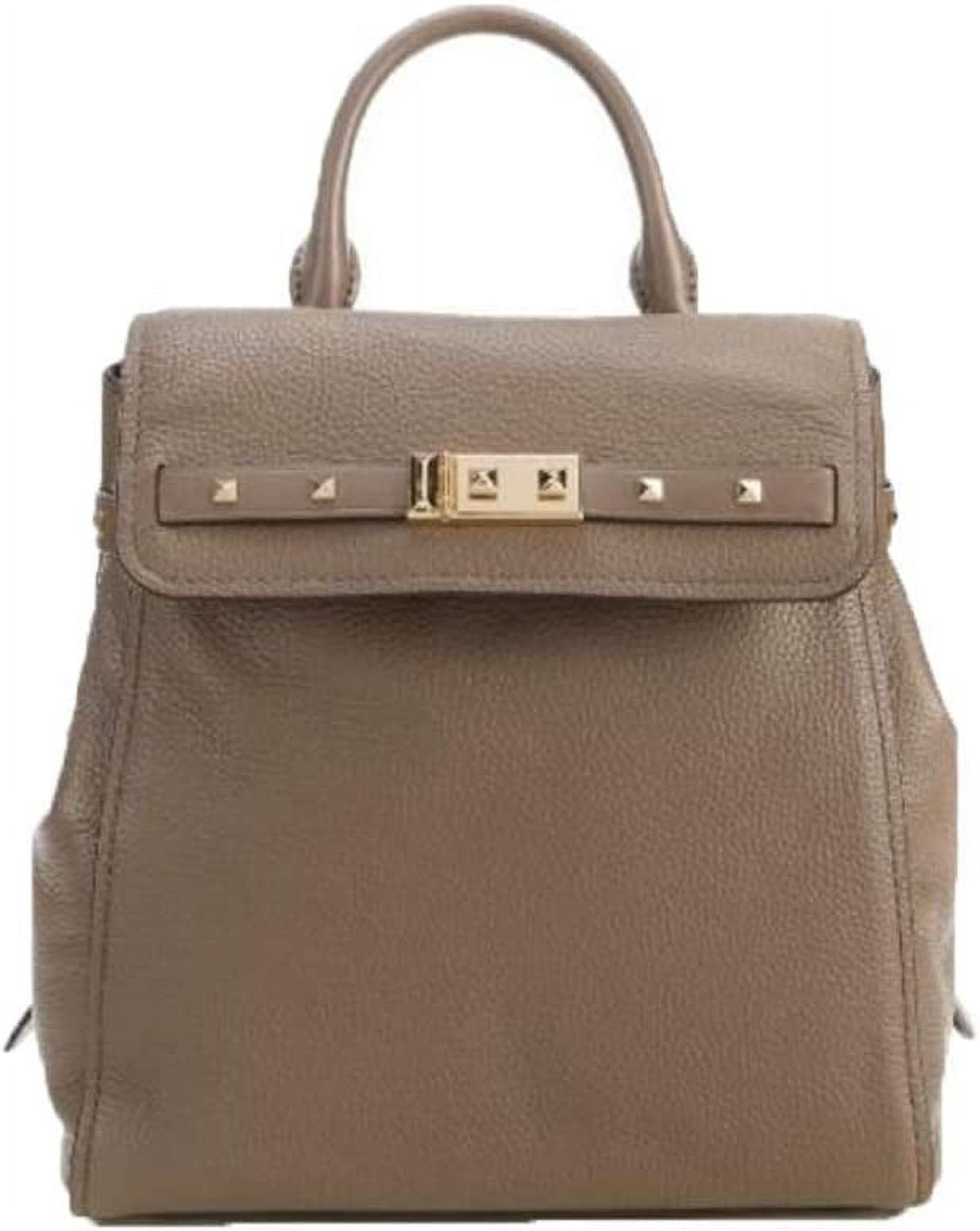 Michael Kors Addison Medium Leather Backpack - Mushroom - Walmart.com