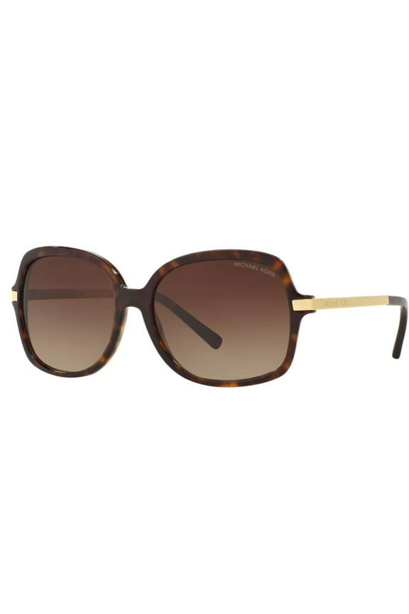 Adrianna II Women's Dark Tortoise Butterfly Sunglasses with Gradient Lens - MK2024-310613-57