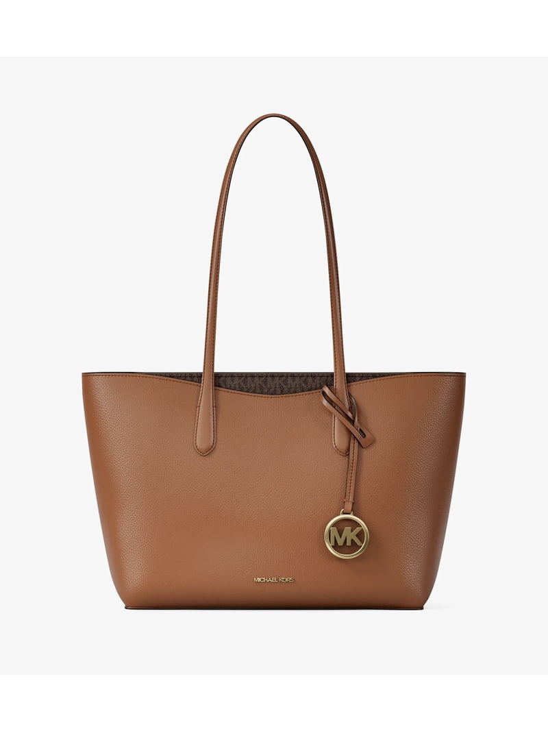 Michael Kors Arden Large Pebbled Leather Tote | Zip Closure