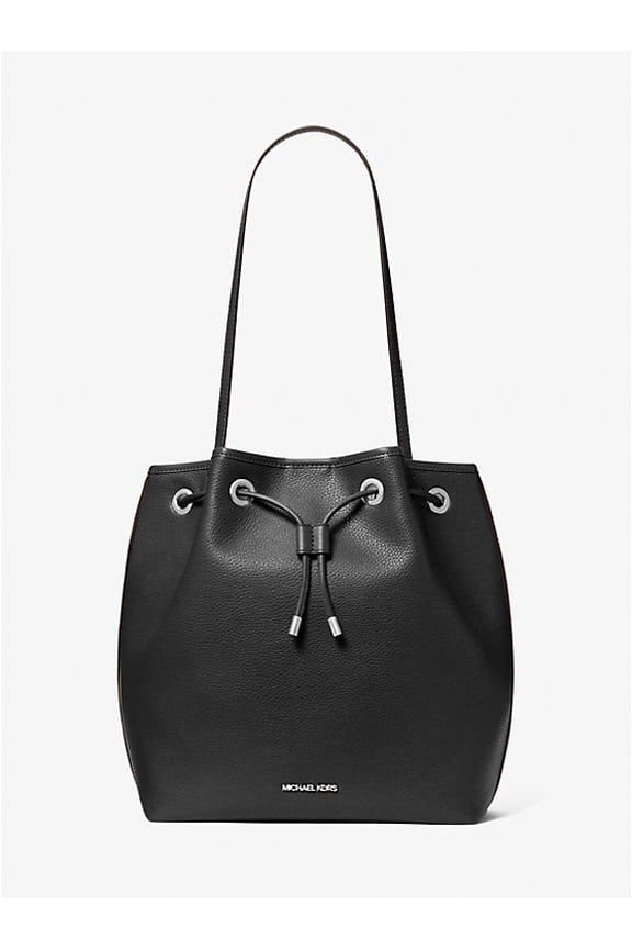 Avery Medium Bucket Tote Bag - Black