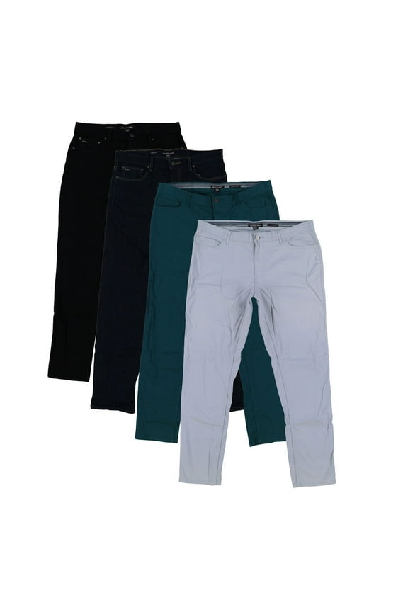 Men's Jeans Parker Slim Fit Denim Casual Pants Skinny Bottoms New