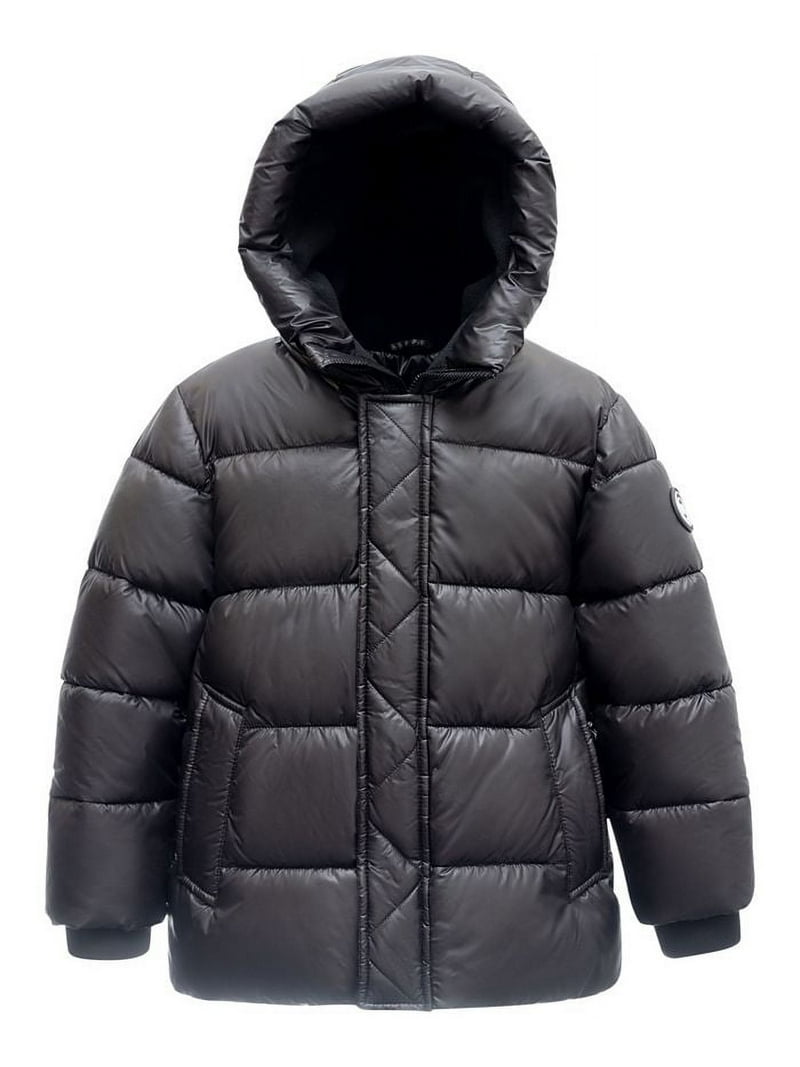 Michael Kors BLACK Toddler Little Boys' Heavy Weight Puffer