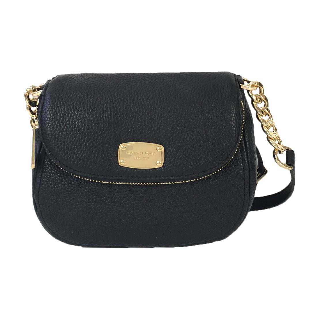 MICHAEL Michael Kors Bedford Flap Cross Body Bag Luggage in Black