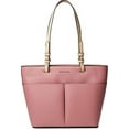 thumbnail image 1 of Michael Kors Bedford Medium Top Zip Pocket Tote Rose 30S9Lbft2L-622 One Size Pebbled Leather, 1 of 6
