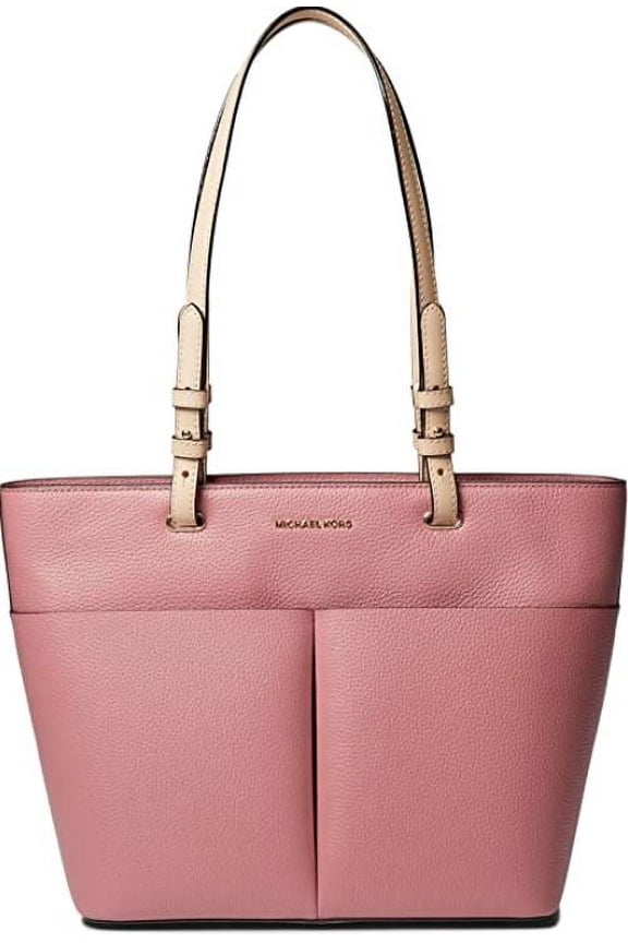 Bedford Medium Top Zip Pocket Tote Rose 30S9Lbft2L-622 One Size Pebbled Leather