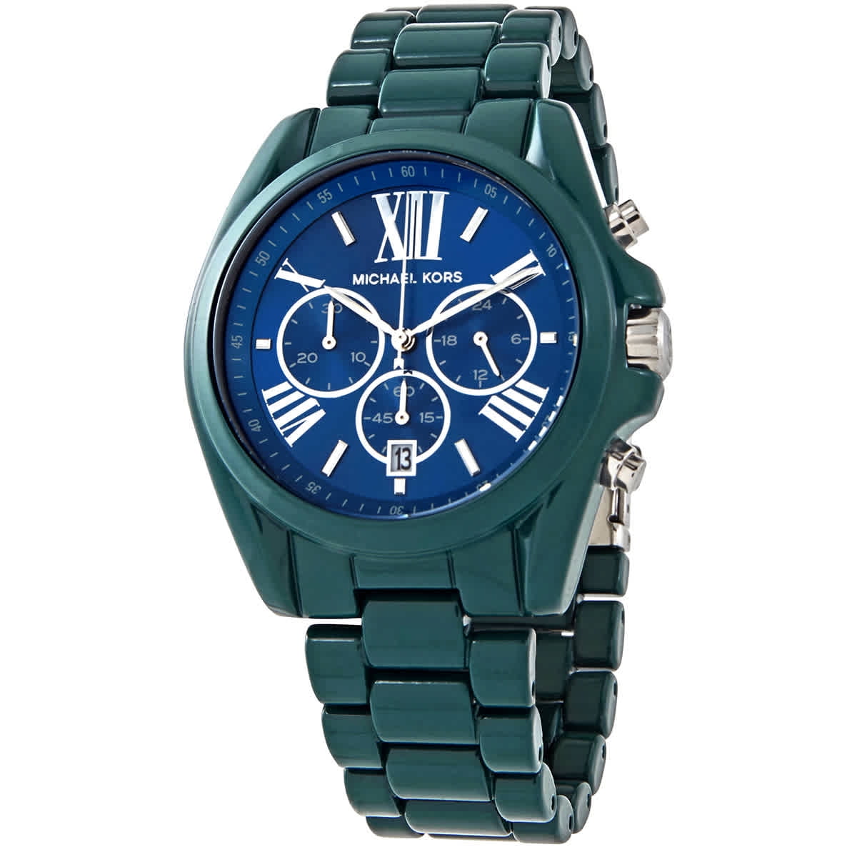 Đồng Hồ Nữ MICHAEL KORS Bradshaw Chronograph Blue Michael Kors #18 Đồng Hồ Nữ MICHAEL KORS Bradshaw Chronograph Blue Michael Kors